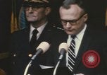 Standbild Präsident Lyndon Johnson Virginia United States USA, 1968, aus Sekunde 53 historischem Filmmaterial Videoclip 65675075747