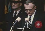 Standbild Präsident Lyndon Johnson Virginia United States USA, 1968, aus Sekunde 55 historischem Filmmaterial Videoclip 65675075747