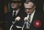 Standbild Präsident Lyndon Johnson Virginia United States USA, 1968, aus Sekunde 56 historischem Filmmaterial Videoclip 65675075747