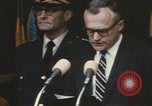 Standbild Präsident Lyndon Johnson Virginia United States USA, 1968, aus Sekunde 57 historischem Filmmaterial Videoclip 65675075747