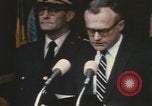 Standbild Präsident Lyndon Johnson Virginia United States USA, 1968, aus Sekunde 59 historischem Filmmaterial Videoclip 65675075747