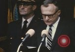 Standbild Präsident Lyndon Johnson Virginia United States USA, 1968, aus Sekunde 60 historischem Filmmaterial Videoclip 65675075747