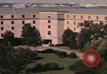 Image of center court of Pentagon Arlington Virginia USA, 1972, second 27 stock footage video 65675075762