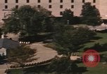 Image of center court of Pentagon Arlington Virginia USA, 1972, second 32 stock footage video 65675075762