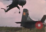 Image of CH-54 Tarhe helicopter Vietnam, 1969, second 58 stock footage video 65675075775
