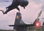 Image of CH-54 Tarhe helicopter Vietnam, 1969, second 59 stock footage video 65675075775