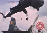 Image of CH-54 Tarhe helicopter Vietnam, 1969, second 61 stock footage video 65675075775