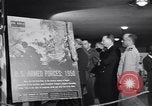 Image of Pentagon exhibit on African American military members Virginia United States USA, 1950, second 9 stock footage video 65675075779