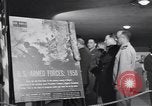 Image of Pentagon exhibit on African American military members Virginia United States USA, 1950, second 10 stock footage video 65675075779