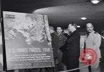 Image of Pentagon exhibit on African American military members Virginia United States USA, 1950, second 11 stock footage video 65675075779