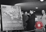 Image of Pentagon exhibit on African American military members Virginia United States USA, 1950, second 12 stock footage video 65675075779