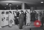 Image of Pentagon exhibit on African American military members Virginia United States USA, 1950, second 19 stock footage video 65675075779