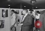 Image of Pentagon exhibit on African American military members Virginia United States USA, 1950, second 26 stock footage video 65675075779