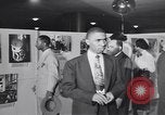 Image of Pentagon exhibit on African American military members Virginia United States USA, 1950, second 27 stock footage video 65675075779