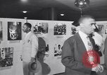 Image of Pentagon exhibit on African American military members Virginia United States USA, 1950, second 28 stock footage video 65675075779