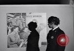 Image of Pentagon exhibit on African American military members Virginia United States USA, 1950, second 54 stock footage video 65675075779