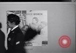 Image of Pentagon exhibit on African American military members Virginia United States USA, 1950, second 56 stock footage video 65675075779