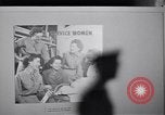 Image of Pentagon exhibit on African American military members Virginia United States USA, 1950, second 57 stock footage video 65675075779