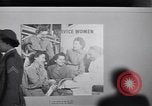 Image of Pentagon exhibit on African American military members Virginia United States USA, 1950, second 61 stock footage video 65675075779