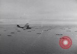Image of PBY flying above a supply convoy in the Atlantic European Theater, 1944, second 3 stock footage video 65675075784