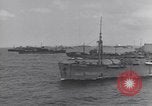 Image of PBY flying above a supply convoy in the Atlantic European Theater, 1944, second 5 stock footage video 65675075784