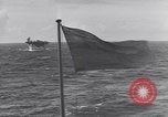 Image of PBY flying above a supply convoy in the Atlantic European Theater, 1944, second 7 stock footage video 65675075784