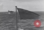 Image of PBY flying above a supply convoy in the Atlantic European Theater, 1944, second 8 stock footage video 65675075784