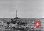 Image of PBY flying above a supply convoy in the Atlantic European Theater, 1944, second 9 stock footage video 65675075784