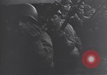 Image of PBY flying above a supply convoy in the Atlantic European Theater, 1944, second 43 stock footage video 65675075784