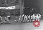 Image of Transport ships being loaded with troops and supplies for invasion task force United States USA, 1944, second 7 stock footage video 65675075793