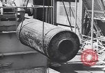 Image of Transport ships being loaded with troops and supplies for invasion task force United States USA, 1944, second 16 stock footage video 65675075793