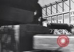 Image of Transport ships being loaded with troops and supplies for invasion task force United States USA, 1944, second 47 stock footage video 65675075793