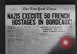 Standbild Zerstörung und Opfer aus der deutschen Bombardierung in Großbritannien europäische Theater, 1944, aus Sekunde 20 historischem Filmmaterial Videoclip 65675075795