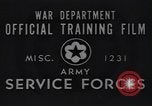 Standbild Signal Corps Rekruten United States USA, 1947, aus Sekunde 8 historischem Filmmaterial Videoclip 65675075796