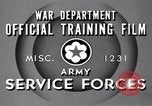 Standbild Signal Corps Rekruten United States USA, 1947, aus Sekunde 10 historischem Filmmaterial Videoclip 65675075796