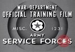 Standbild Signal Corps Rekruten United States USA, 1947, aus Sekunde 11 historischem Filmmaterial Videoclip 65675075796