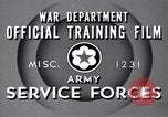 Standbild Signal Corps Rekruten United States USA, 1947, aus Sekunde 13 historischem Filmmaterial Videoclip 65675075796