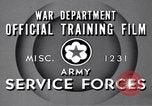 Standbild Signal Corps Rekruten United States USA, 1947, aus Sekunde 15 historischem Filmmaterial Videoclip 65675075796
