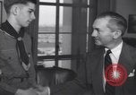 Image of James Forrestal meets with Boy Scouts Arlington Virginia USA, 1949, second 52 stock footage video 65675075800