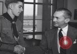 Image of James Forrestal meets with Boy Scouts Arlington Virginia USA, 1949, second 54 stock footage video 65675075800