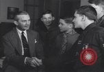 Image of James Forrestal meets with Boy Scouts Arlington Virginia USA, 1949, second 60 stock footage video 65675075800