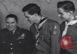 Image of Boy Scouts visit Pentagon during Boy Scout Week 1949 Arlington Virginia USA, 1949, second 20 stock footage video 65675075801