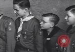 Image of Boy Scouts visit Pentagon during Boy Scout Week 1949 Arlington Virginia USA, 1949, second 23 stock footage video 65675075801