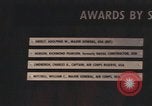 Image of names of war heroes at Hall of Heroes Arlington Virginia USA, 1968, second 31 stock footage video 65675075826