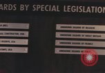 Image of names of war heroes at Hall of Heroes Arlington Virginia USA, 1968, second 37 stock footage video 65675075826