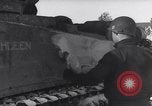 Standbild 41 Tank Bataillon Bercheux Belgien, 1945, aus Sekunde 62 historischem Filmmaterial Videoclip 65675075830