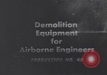 Image of demolition equipment United States USA, 1943, second 16 stock footage video 65675075872
