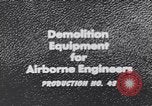 Image of demolition equipment United States USA, 1943, second 25 stock footage video 65675075872
