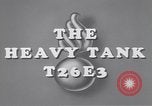 Standbild T26E3-Tank United States USA, 1945, aus Sekunde 22 historischem Filmmaterial Videoclip 65675075905