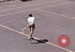 Standbild tennis match Honolulu Hawaii USA, 1945, aus Sekunde 34 historischem Filmmaterial Videoclip 65675075915